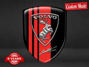 Volvo Decalcomanie Bombate Auto Max Resiliente Pro Look